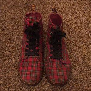 Plaid Doc Martens